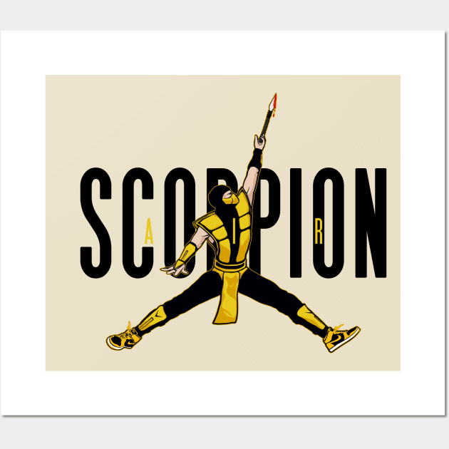 AIR SCORPION Wall Art by cabelomaluco